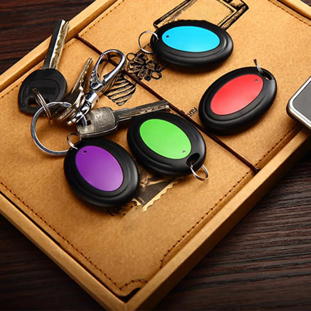 Tracking Device Wireless Anti-Lost Alarm 80dB 30m Distance 499.82MHz One Click Search ABS 4 Colors Key Finder
