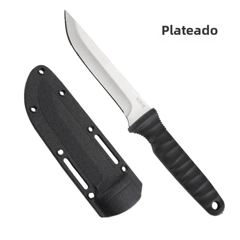 High Hardness Thickened Handle Meat Portable Knife Camping Outdoor Knife Household Kitchen Multi-functional Fruit Knife