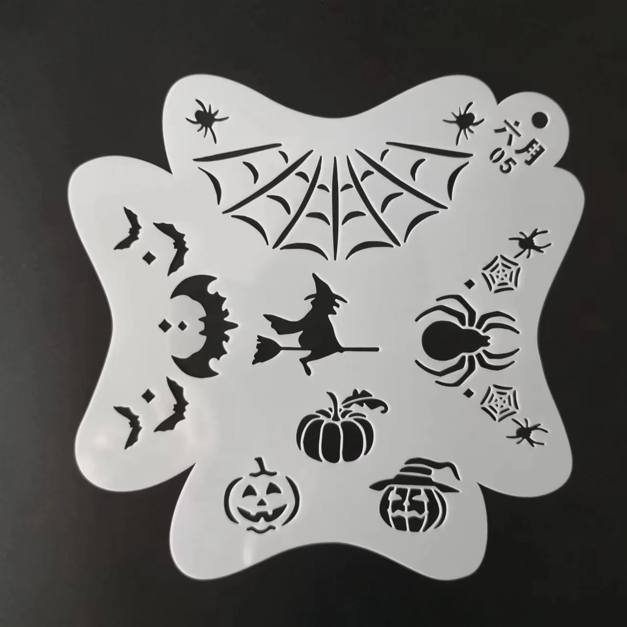 Professional Template 20cm*20cm Decorative Hand Painting Body Art Paint Stencils DIY Makeup Tools For Adults Kids 1 Pcs face painting template henna tattoo stencils