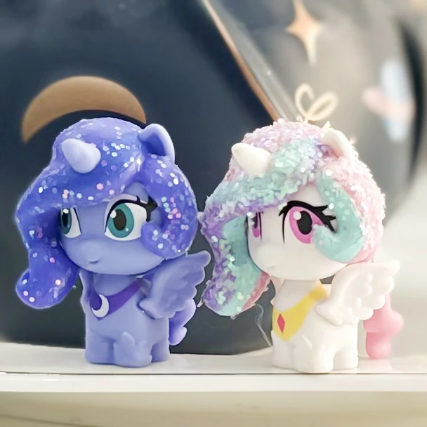 Lps Dogs Rare Little Cute White Original Horse Model Apple Jack Unicorn Horse Action Figure Toys Horse For Kid Y2024010604