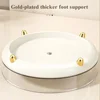 360 Rotating Tray Kitchen Storage Containers for Spice Jar Snack Food Tray Bathroom Storage Box Non Slip Cosmetics Organizer 5