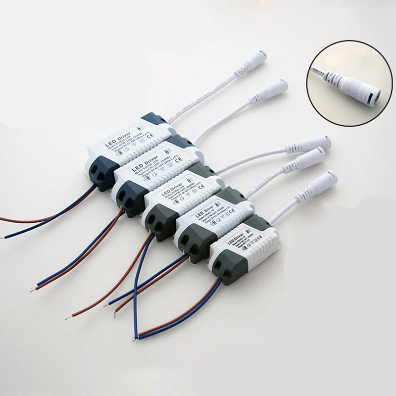 

LED Driver 8-18W/ 8-24W Lighting Transformer Power Supply Adapter For Led Lamps Strip AC90~265V Panel Lamp Driver