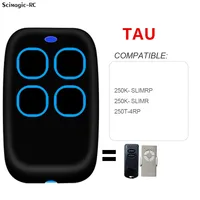 TAU 250T-4RP 250K-SLIMR 250K-SLIMRP Garage Door Remote Control 433.92mhz Rolling Code Clone Replicator Command Door Opener 1