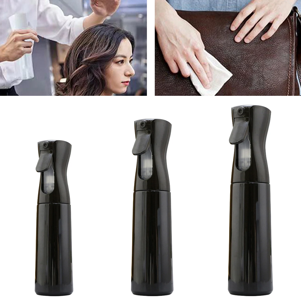 

200/300/500ML Spray Bottle Fine Ultra Mist Spray Water Sprayer Hair Styling High Pressure Gardening Atomizer