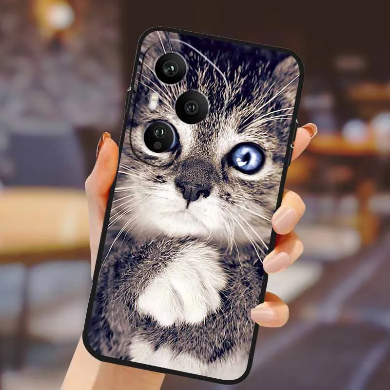 Floral Cartoon Anime Soft Silicone Phone Case Cover