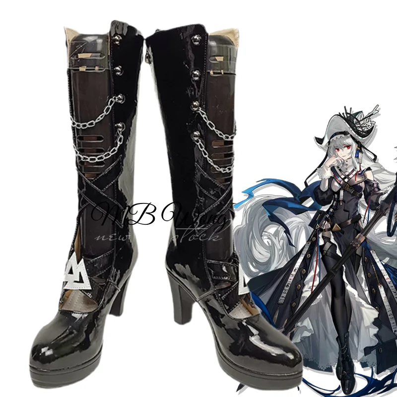 

Game Arknights Specter The Unchained Specter Cosplay Shoes Laurentina Cosplay Boots Role Play Halloween Carnival Christmas Party