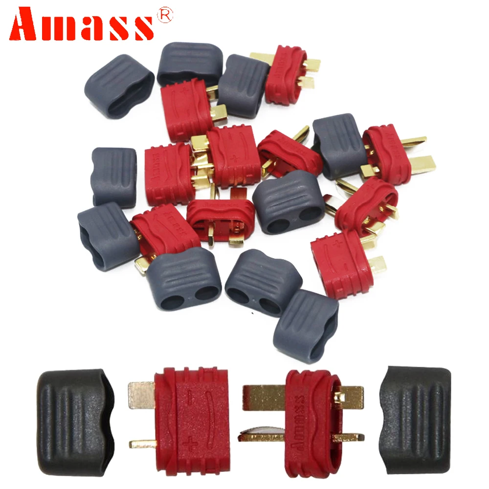 

20/ 50 пар, Нескользящие штекеры Tplug, 40 А