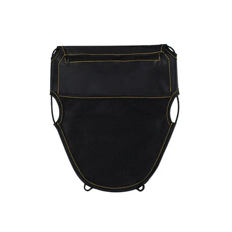 

Motorcycle Under Seat Bag Accessories Storage Zipper Pouch Pu Leather Sundries Organizer Modified Parts