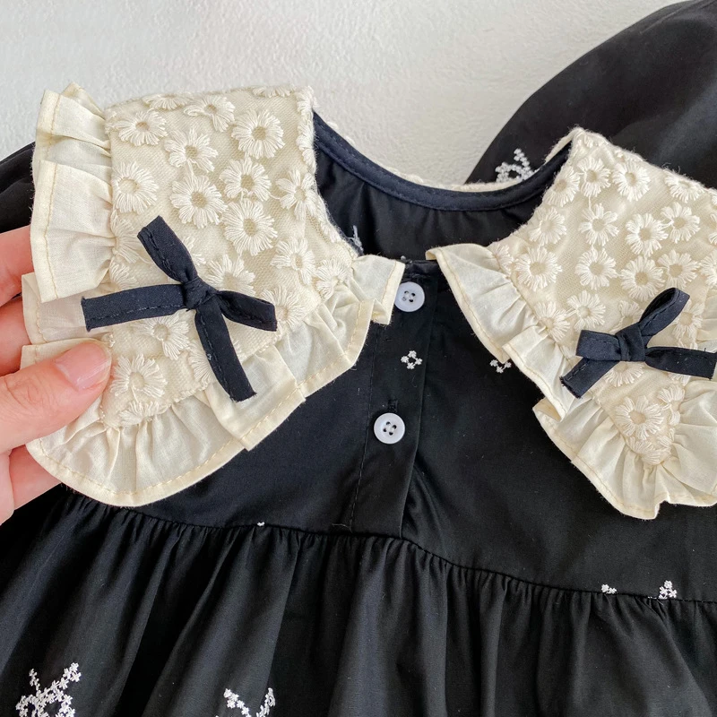 Girls Dress Princess Costume for Kids Autumn Spring