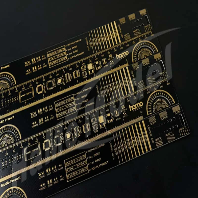 PCB 자, 다기능 각도기, 금침지 공정, 전문 측정 도구를 위한 맞춤형 디자인