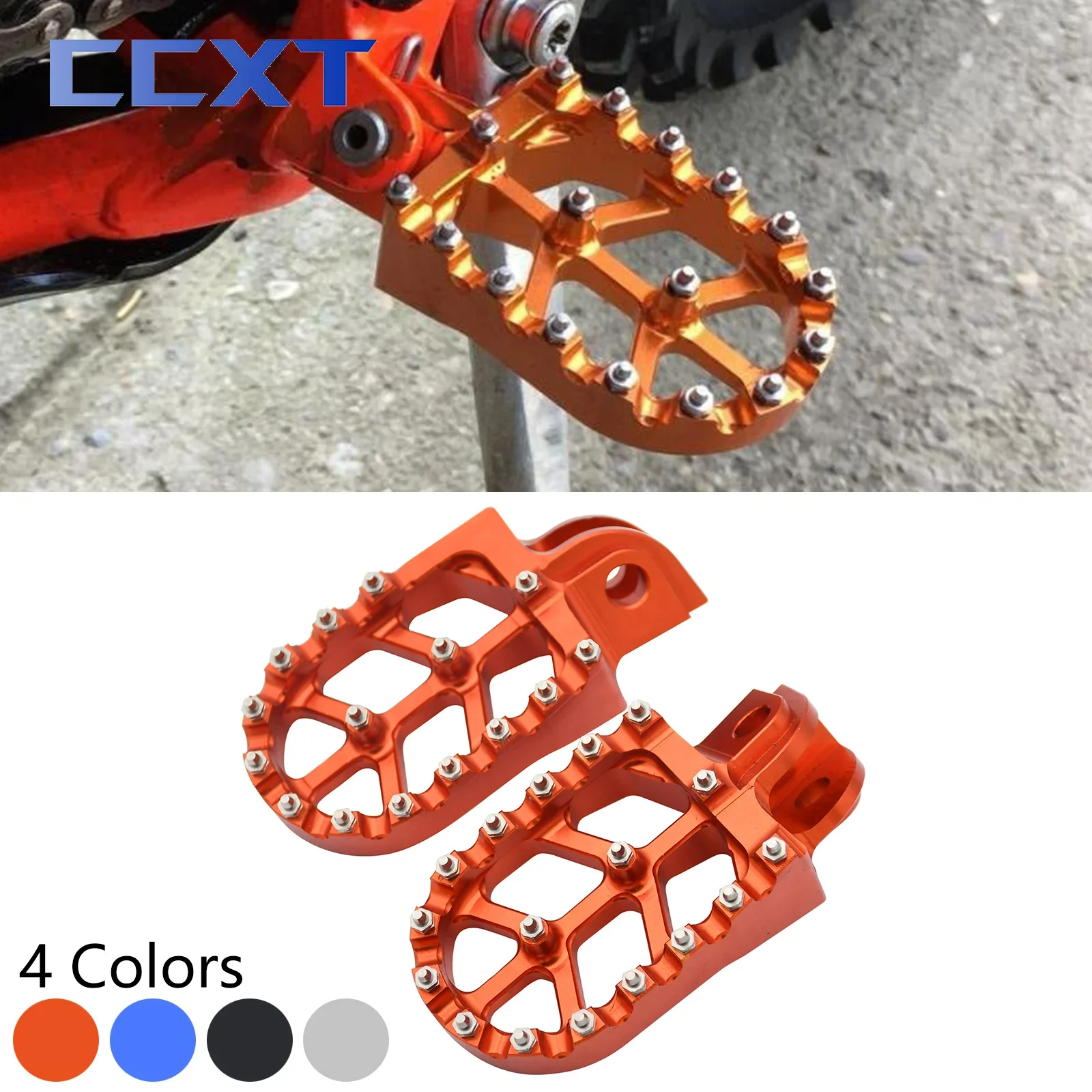 Motocross Cnc Pedane Pedali Poggia Per Ktm 690 Enduro/R Smc/R Super Moto/R 1290 1190 1090 1050 990 Adventure/R/S/T Per Beta Rr