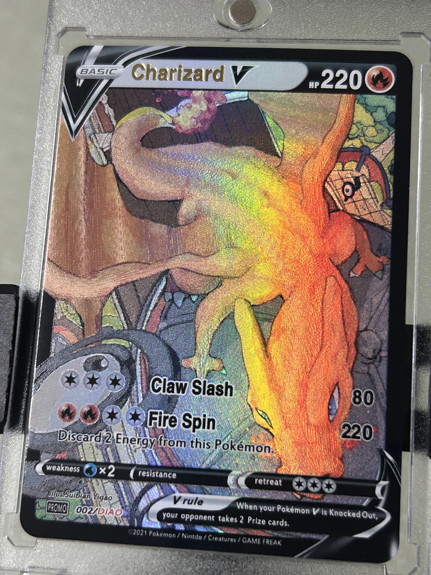 Pokémon Color Flash Card Set, Charizard, Venusaur,