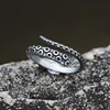 Fashion Men Rings Retro Colour Stainless Steel Vintage Octopus Style Irregular Pattern Trendy Accessories For Man Women Gift 4