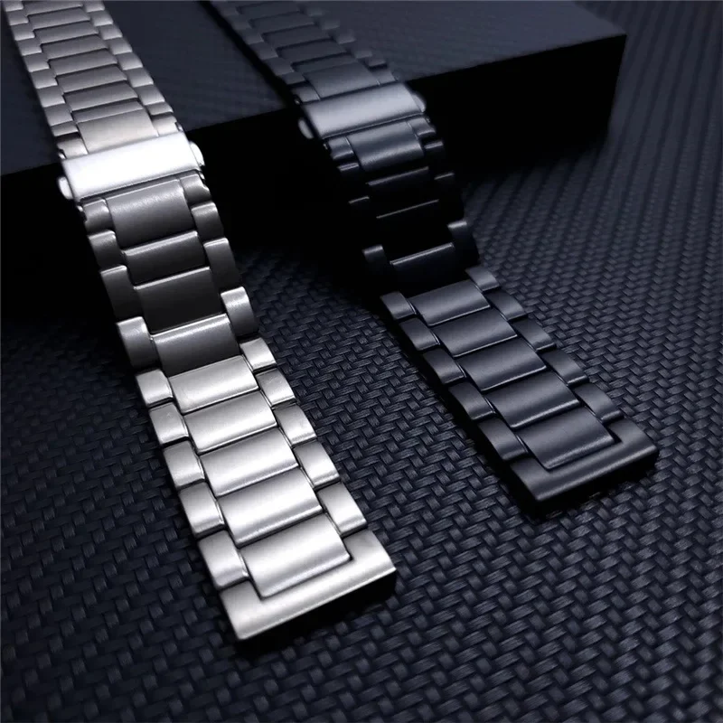 Titanium Metal Strap 22mm 20mm 18mm 16mm Watch Band Quick Release Universal Bracelet Smart Watch Replacement Wristband Business image_2