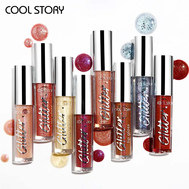 Radiant Shine Glitter Lip Gloss - Shimmering Pearl & Moisturizing Tint