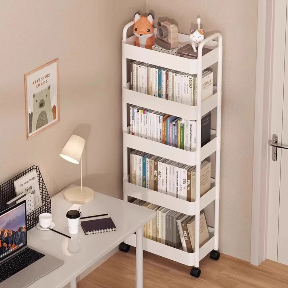 Storage Rack Kitchen Trolley Organizer Bedroom Bedhead Multi-Storey Baby Articles Storages Snacks Storage Cart