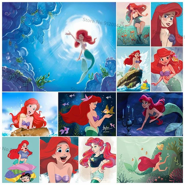 Disney The little Mermaid - 5D Diamond Painting 