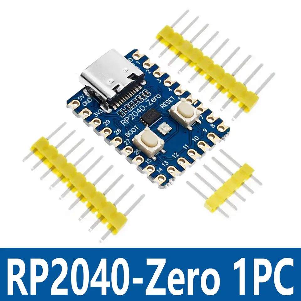 1~3PCS RP2040-Zero For Raspberry Pi Microcontroller PICO Development Board Module with Dual-Core Cortex M0+ Processor 2MB Flash image 9