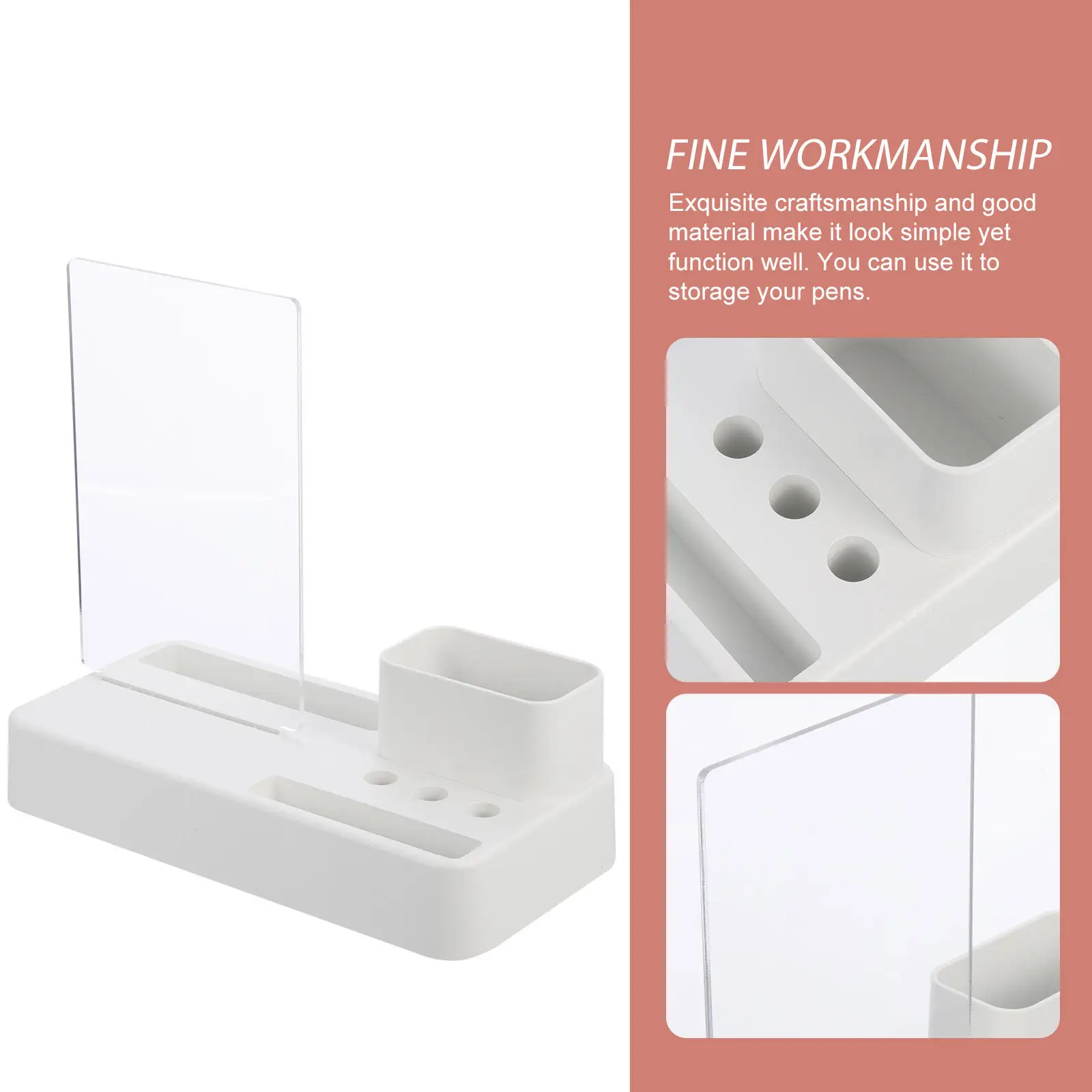 아크릴 메시지 보드, 가정, 사무실, 주방, 레스토랑, 호텔, 웨딩 파티, 데스크탑용 투명 지울 수 있는 메모 보드