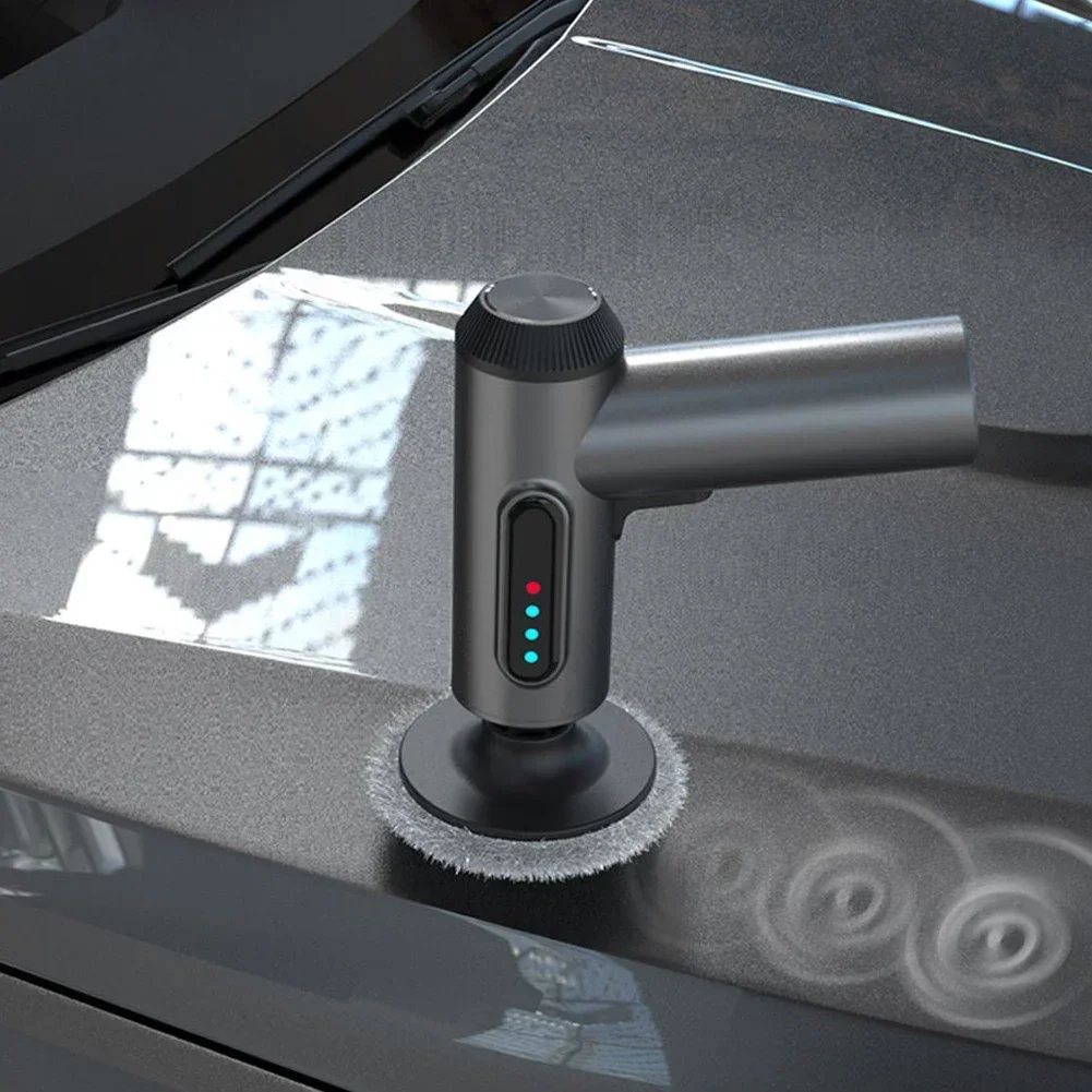 2000rpm Cordless Car Polisher Wireless Car Polishing Machine Electric Polishing Wax Tool 4000mAh Auto Polish Waxing Machine