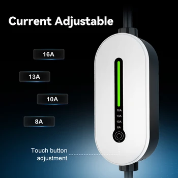 EV Portable Charger Type2 /GBT Plug Connector 16A 1Phase 3.5KW Type1 3.5m Wall box Charging