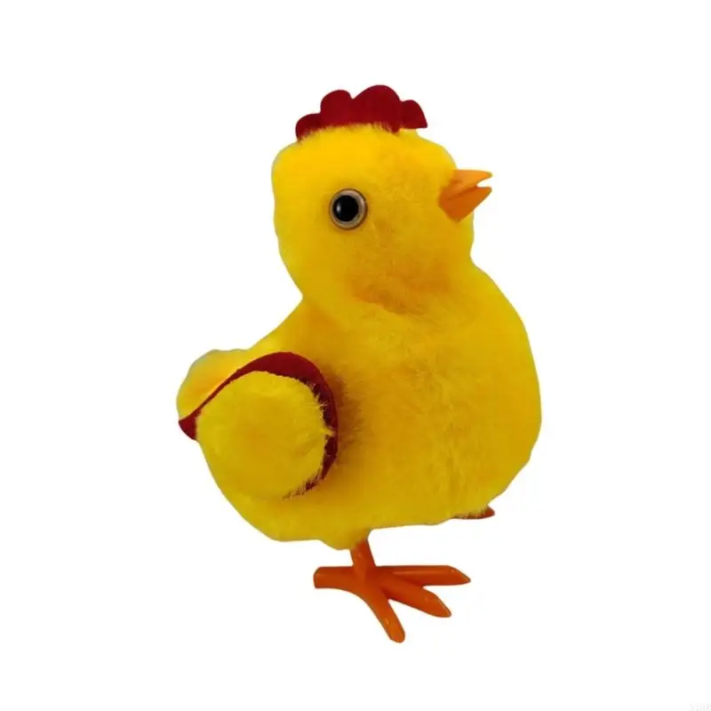N1HB Plush Chicken Toy Like Like Animal Easters Day Festival Simulation Chick Toy Early Education Kids Easters Basket Filler