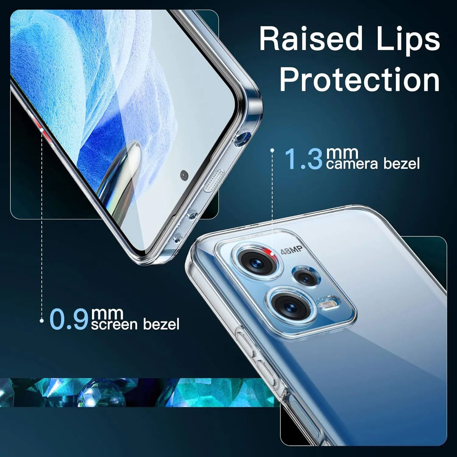 Ultra Thin Clear Silicone Soft Protective Phone Case