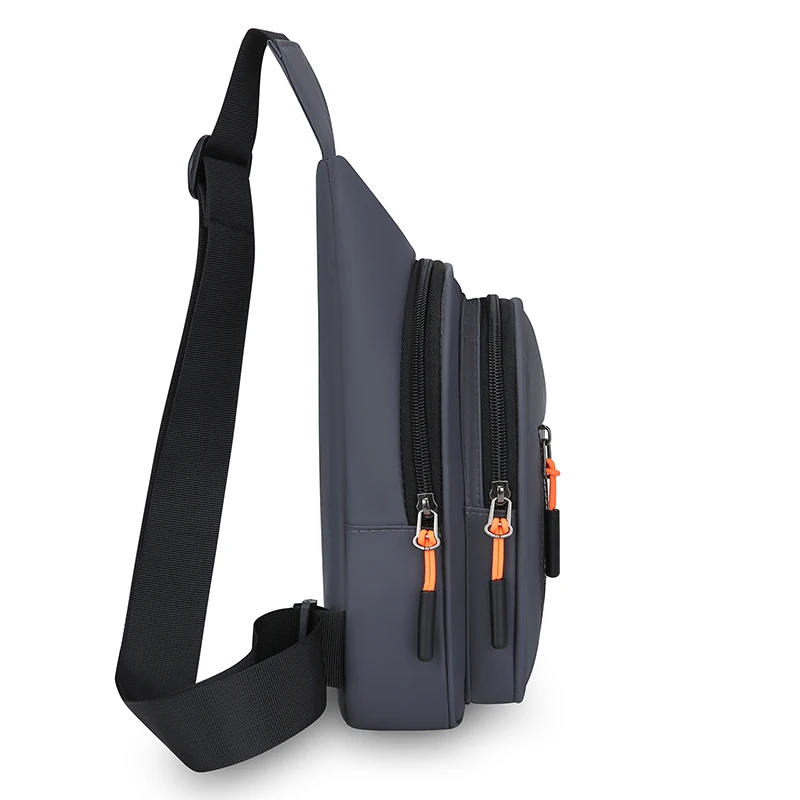 Borsa a Tracolla da Uomo Impermeabile per Sport, Ciclismo, Escursionismo e Corsa con Tasca Antifurto con Cerniera - immagine 3