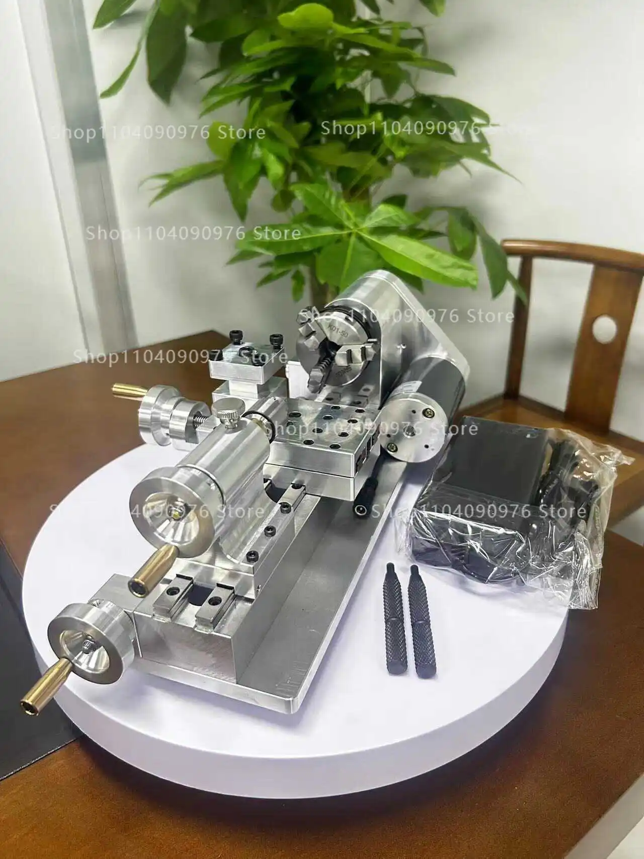 DIY Mini Desktop Lathe Self Made Handcraft Delicate Lathe