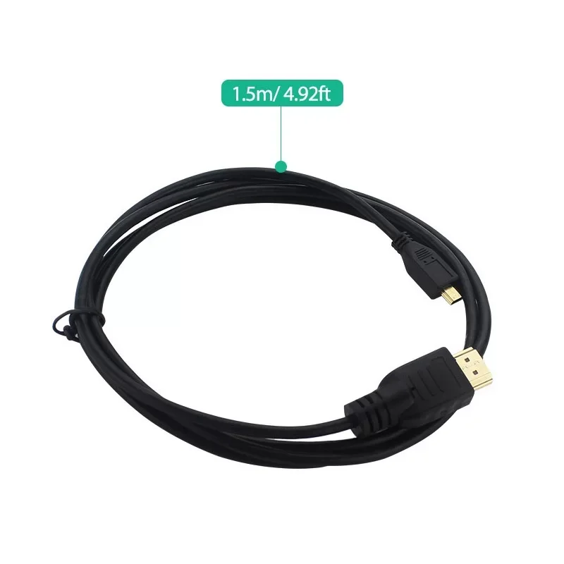 RPi 4 �� ����ũ�� HDMI ȣȯ ���̺�, Ǯ HD 4K 15cm ���� 10.2Gbps 340MHZ �뿪��, 1 ��