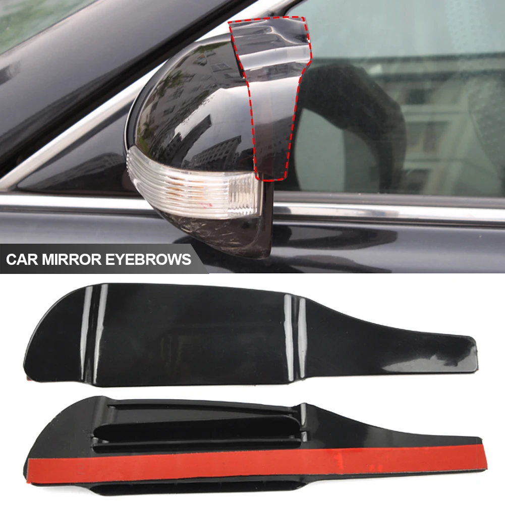 Air Drying Style Universal Car Rear View Mirror Rain Cover Sun Visor Eyebrow Side View Mirror Rain Guard Auto Protection 2PCS rearview mirror rain shield rearview mirror rain eyebrow car rearview mirror visor rearview mirror rain guard rearview mirror visor