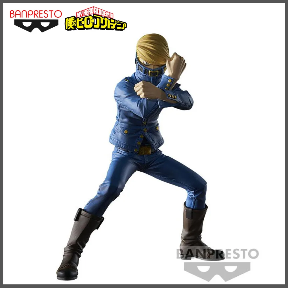 

In Stock Original My Hero Academia Best Jeanist Anime PVC Toys Bandai BANPRESTO Action Figure The Amazing Heroes Model Doll 15cm