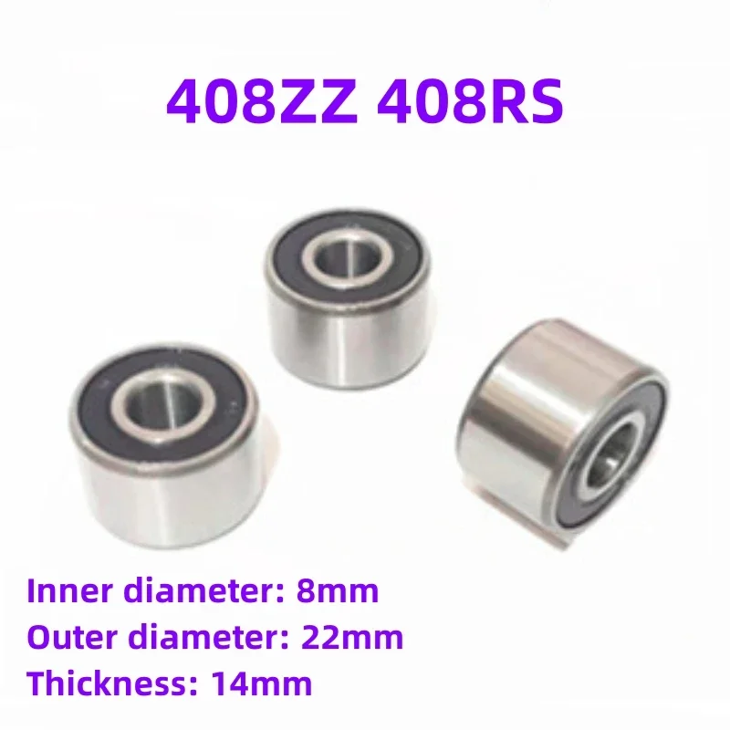 

Двухрядный утолщенный подшипник 608-14 RS Z W608RS, Текстурирующая машина, подшипник 408ZZ 408RS 8*22*14