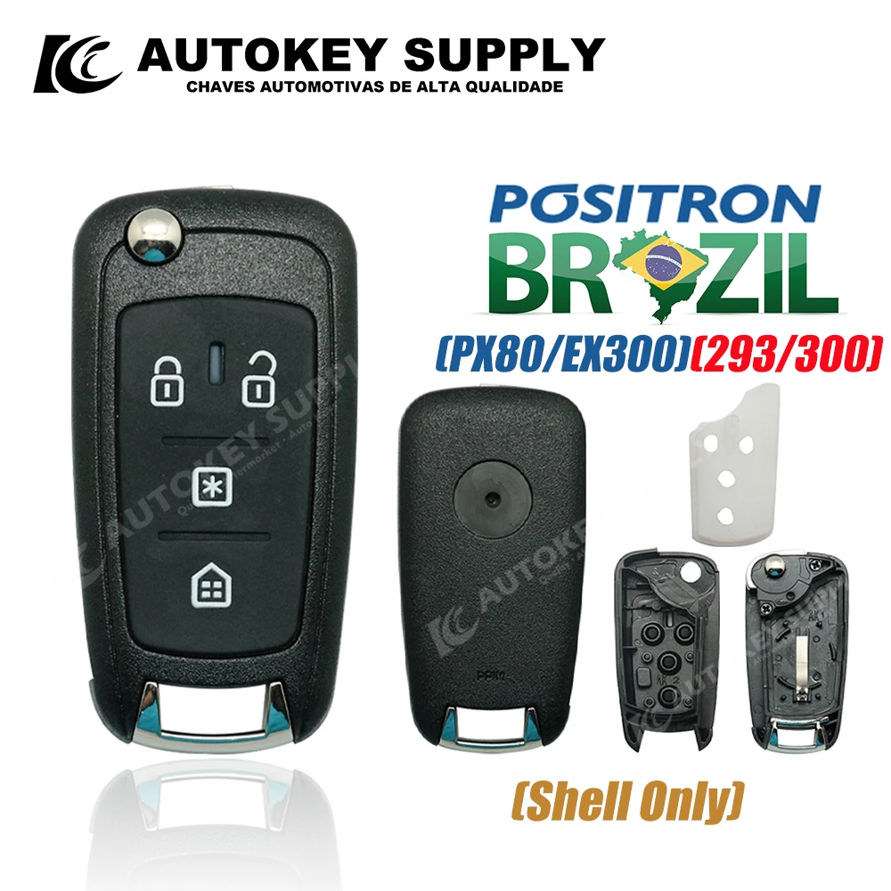 For Brazil Positron Flex PX80 Complete Double Program 293 PX32 EX300 330 360 AKBPCP090 AKBPCP117AT AUTOKEYSUPPLY car remote key car key