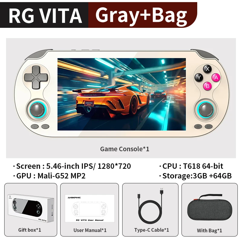 RG VITA Gray Bag