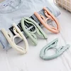10-50pcs Drying Rack Folding Multifunctional Simple Folding Dress Rack Travel Portable Plastic Clothes Rack Saves Space Bracket 6