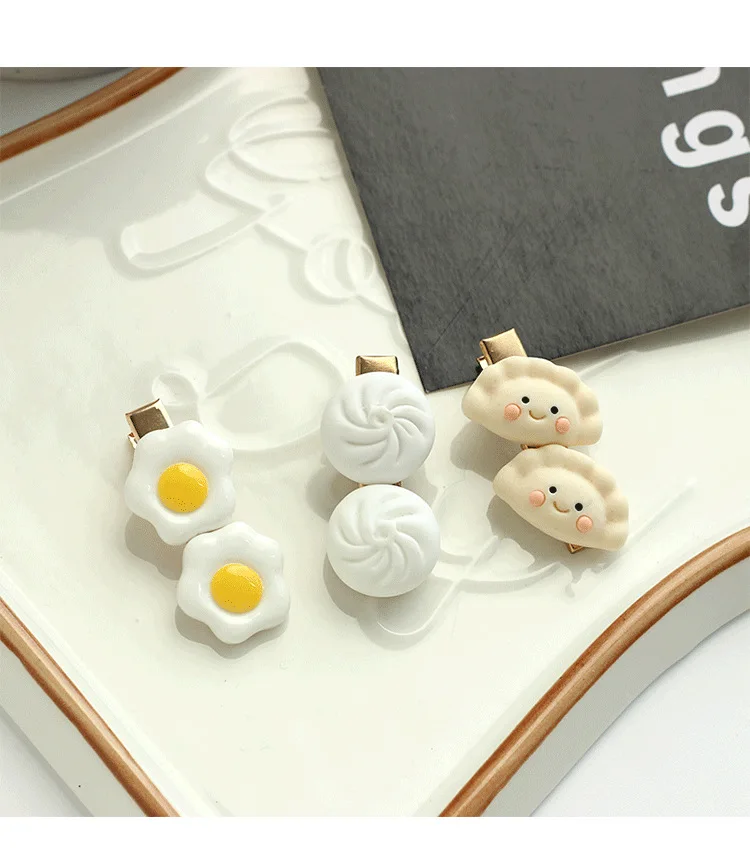 Presilha de cabelo divertida design comida para mulher e criança_voghion.com