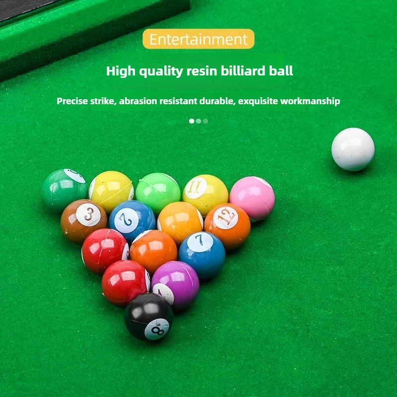 Mini Pool Table Game Tabletop Desktop Sports Billiards Board Party Game Mini Tabletop Set Speelgoedcadeau Voor Ouder Interactive