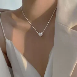 Elegant Sparkling Necklace for Women - Clavicle Chain Choker Fashion Jewelry Gift (X796)