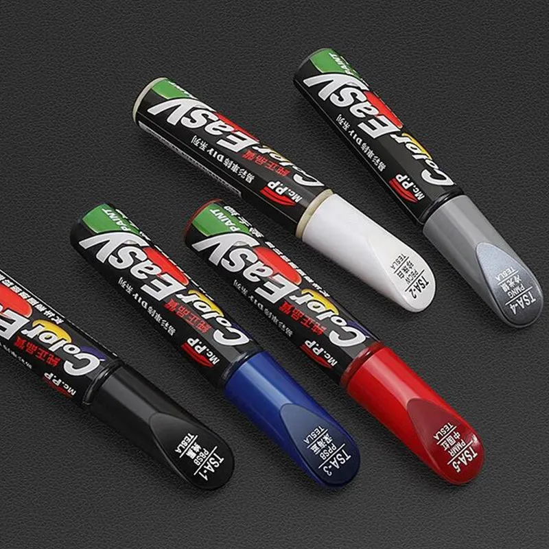 Car scratch repair pen, auto paint pen for Tesla model Y,model 3,X, S,car painting pen