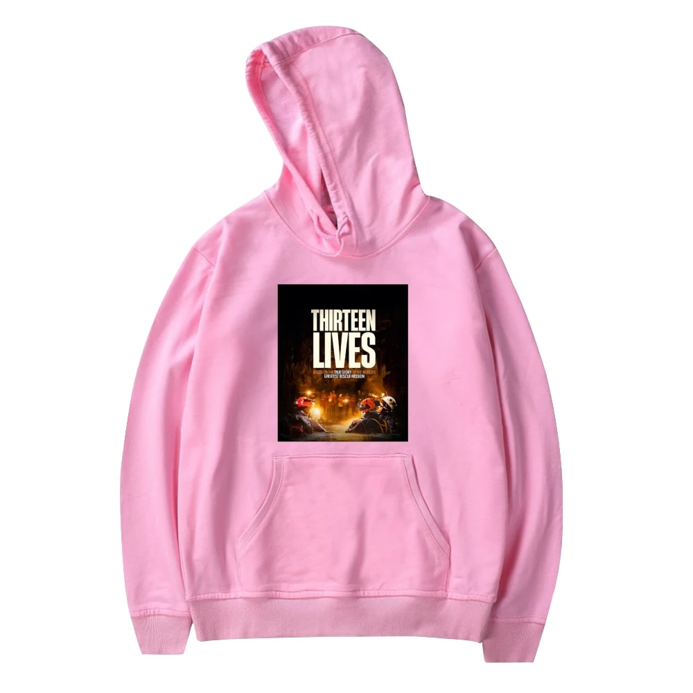 Thirteen Lives American Movie Hoodie Unisex Long Sleeve Women Men Hooded Sweatshirt Casual Style Fashion Clothes