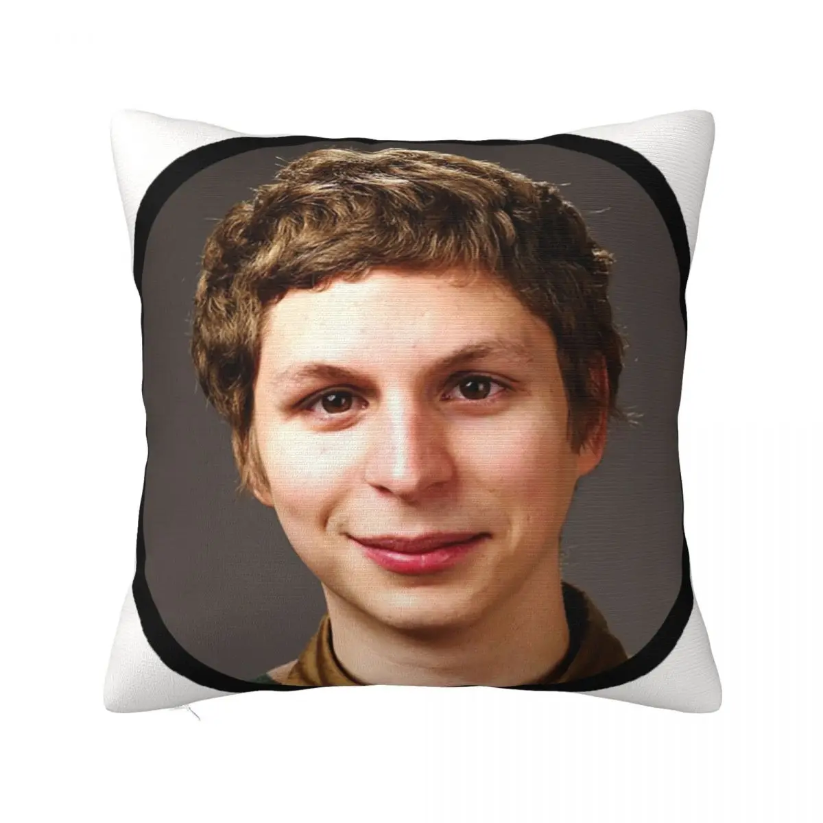 

Michael Cera Throw Pillow Marble Cushion Cover Luxury Pillow Cover