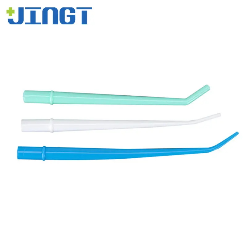 

JINGT 25pcs Dental Surgical Bending Tube High-Speed Saliva Oral Pipe Planting Surgery Bends Disposable Salivary Tubes Straws