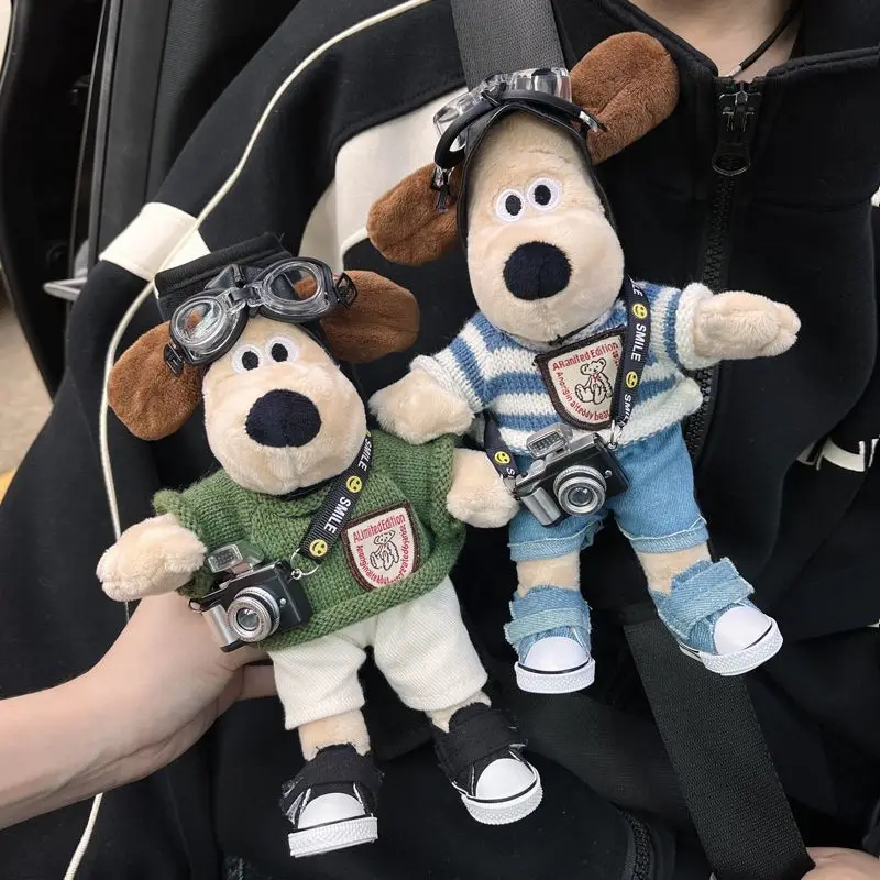 2023 New Car Seat Belt Shoulder Guard Cute Creative Master Dog Doll Car Insurance Belt Anti-abrasion Soft Protection Cover