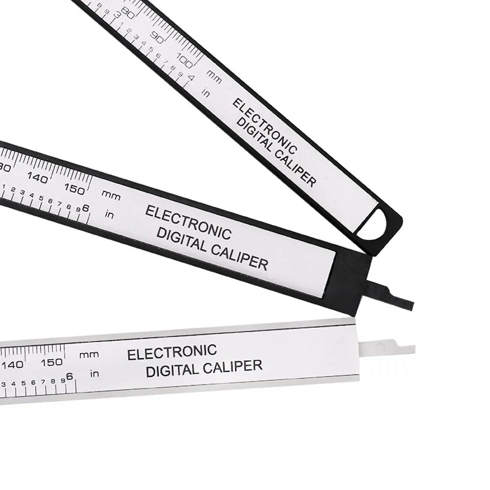 Digital Caliper 150mm 100mm Electronic Digital Caliper Carbon Fiber Dial Vernier Caliper Gauge Micrometer Measuring Tool Digital Ruler