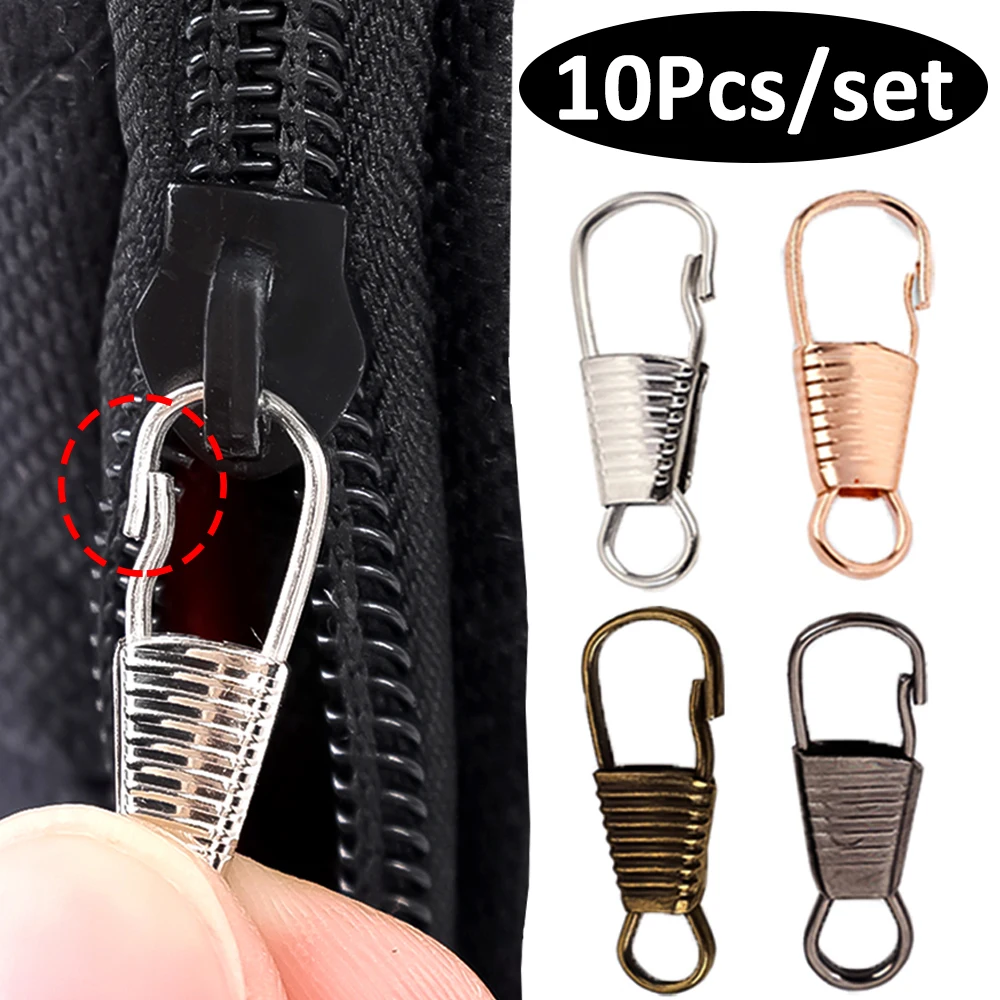 Leather Zipper Pull Puller End Replacement Kit Fastener Zip Slider for  Backpack Luggage DIY Zipper Repair Sewing Accessories - AliExpress