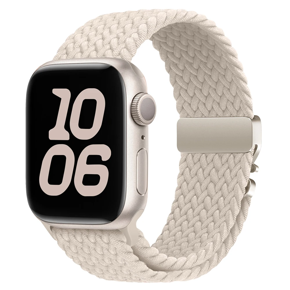 Braided Nylon Watch Strap Bracelet – Elegant and Versatile Design
