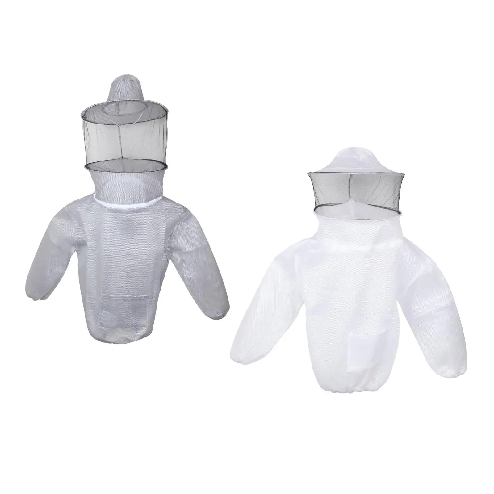 Beekeeping Jacket Outdoor Men Women Ventilated Lightweight with Fencing