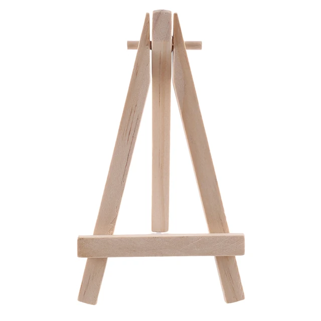 7.5 Inch Mini Wood Display Easel 10 Pcs Tabletop Easels for Displaying  Photos