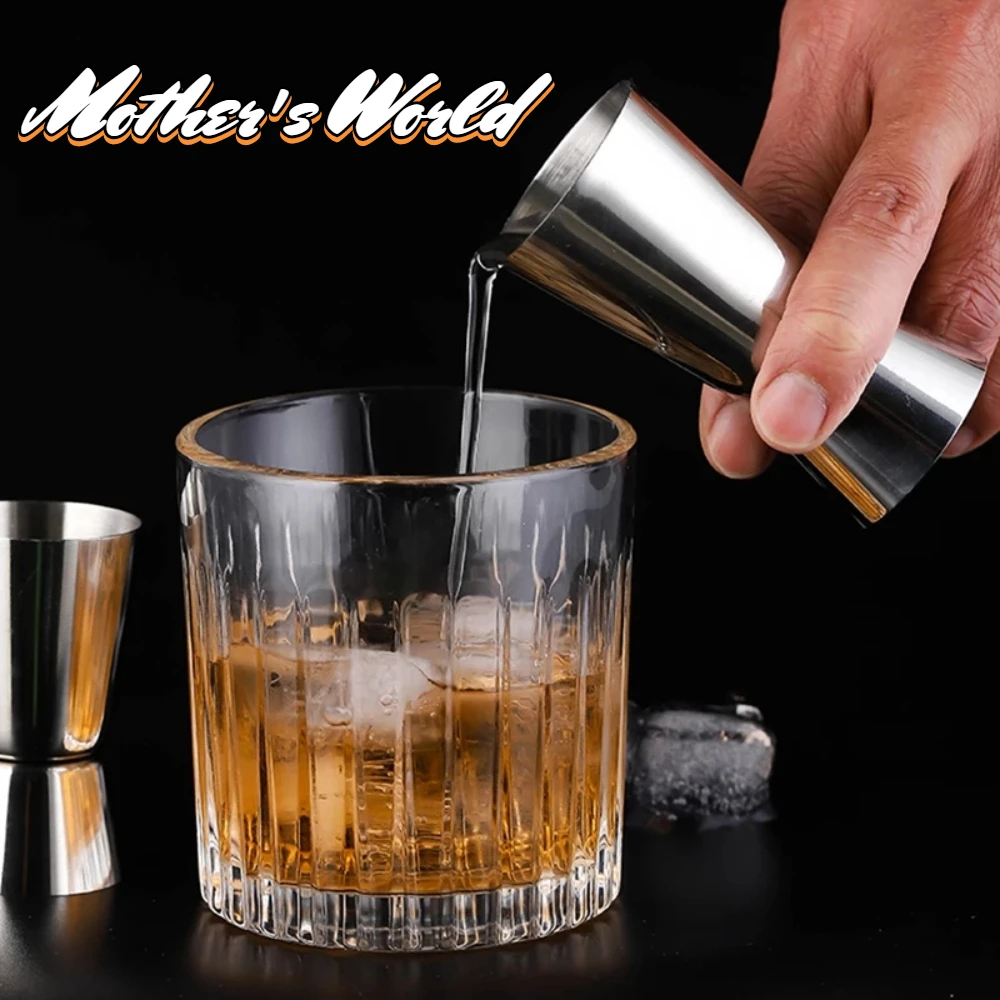 

1Pcs 15/30ML 25/50ML Measure Cup Bar Party Wine Cocktail Shaker Jigger Single Double Shot Short Drink rectification mixed drink